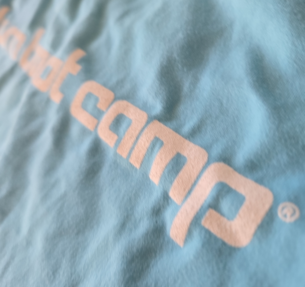 Burn Boot Camp Light Blue Tank Top